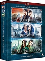 coffret trilogie des gemmes : rouge rubis ; bleu saphir ; vert émeraude
