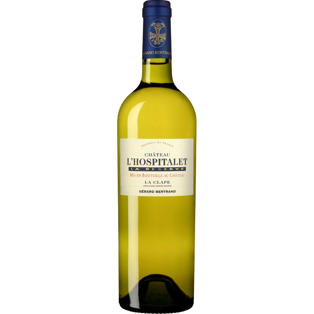 Château L'Hospitalet La Réserve BIO, 2022 - La Clape AOP - Blanc Sec - 75 cl