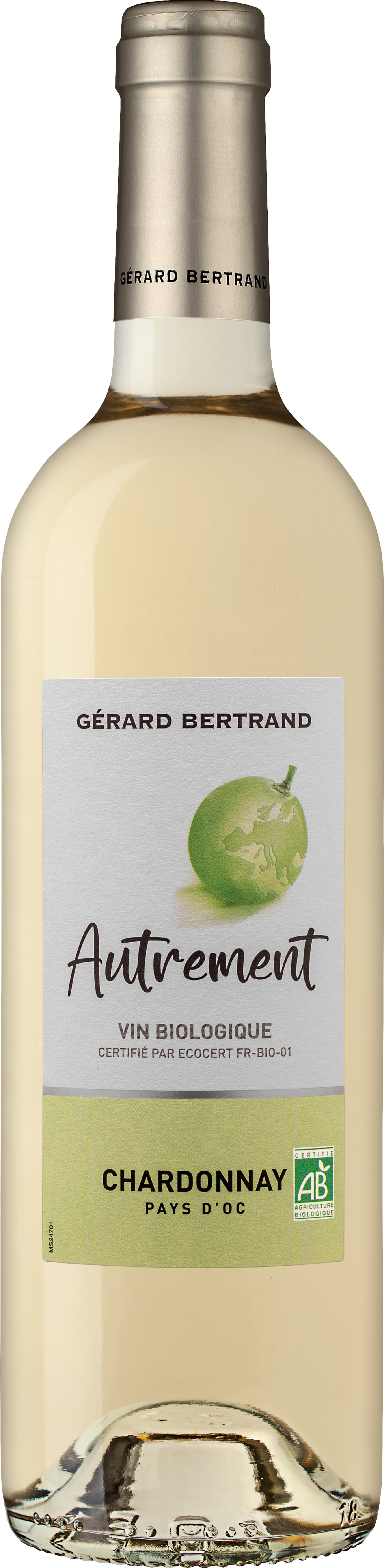 Gérard Bertrand - Autrement Chardonnay BIO, 2022 - Pays d'Oc IGP - Blanc - 75 cl