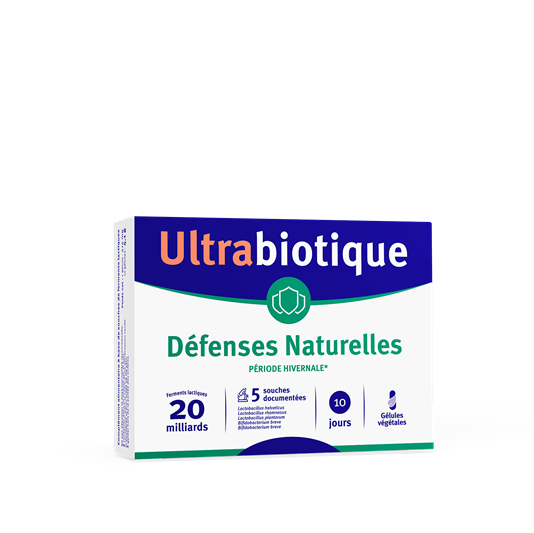 Ultrabiotique Défenses Naturelles 10 Gélules
