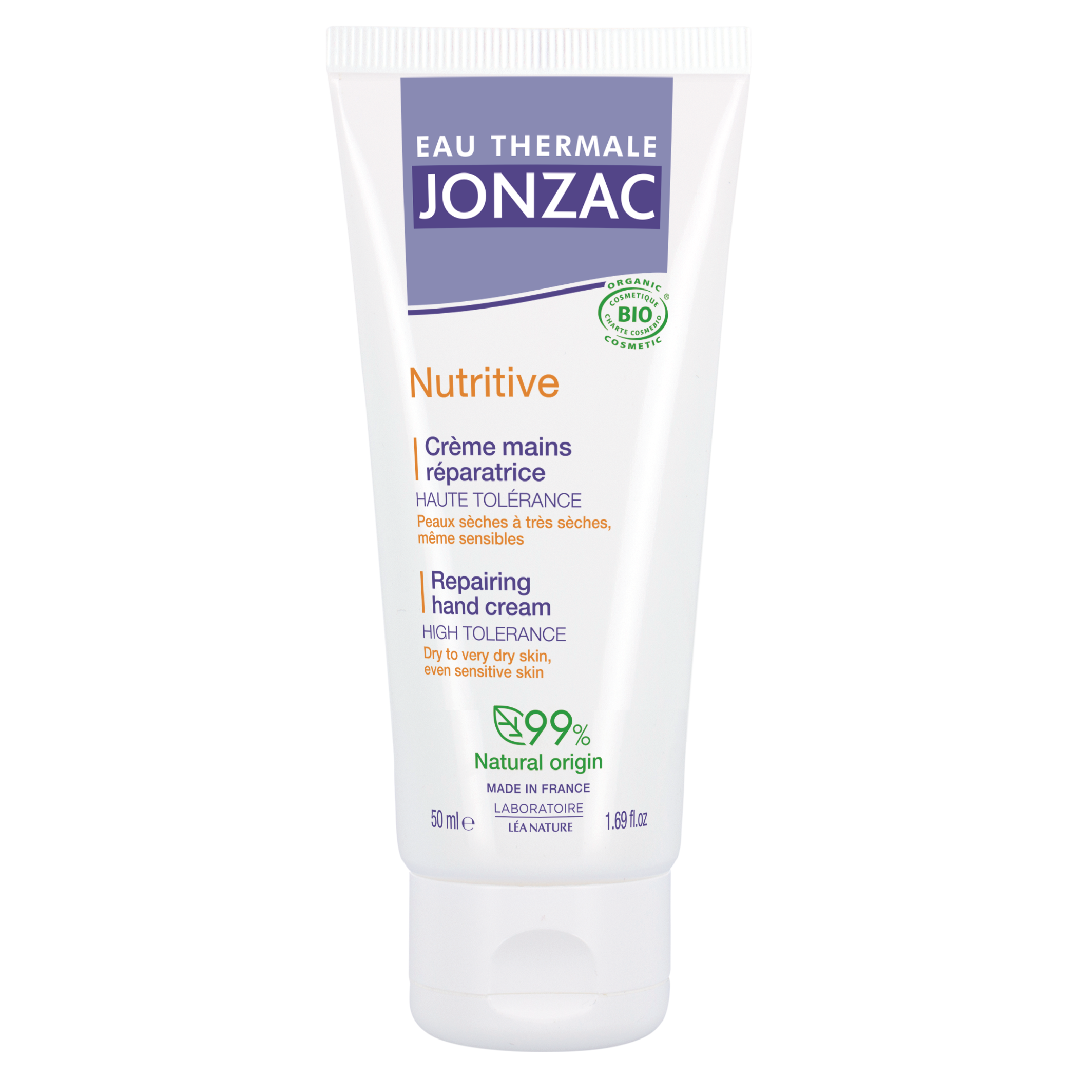 Eau thermale jonzac nutritive crème mains réparatrice bio 50ml - vue 2