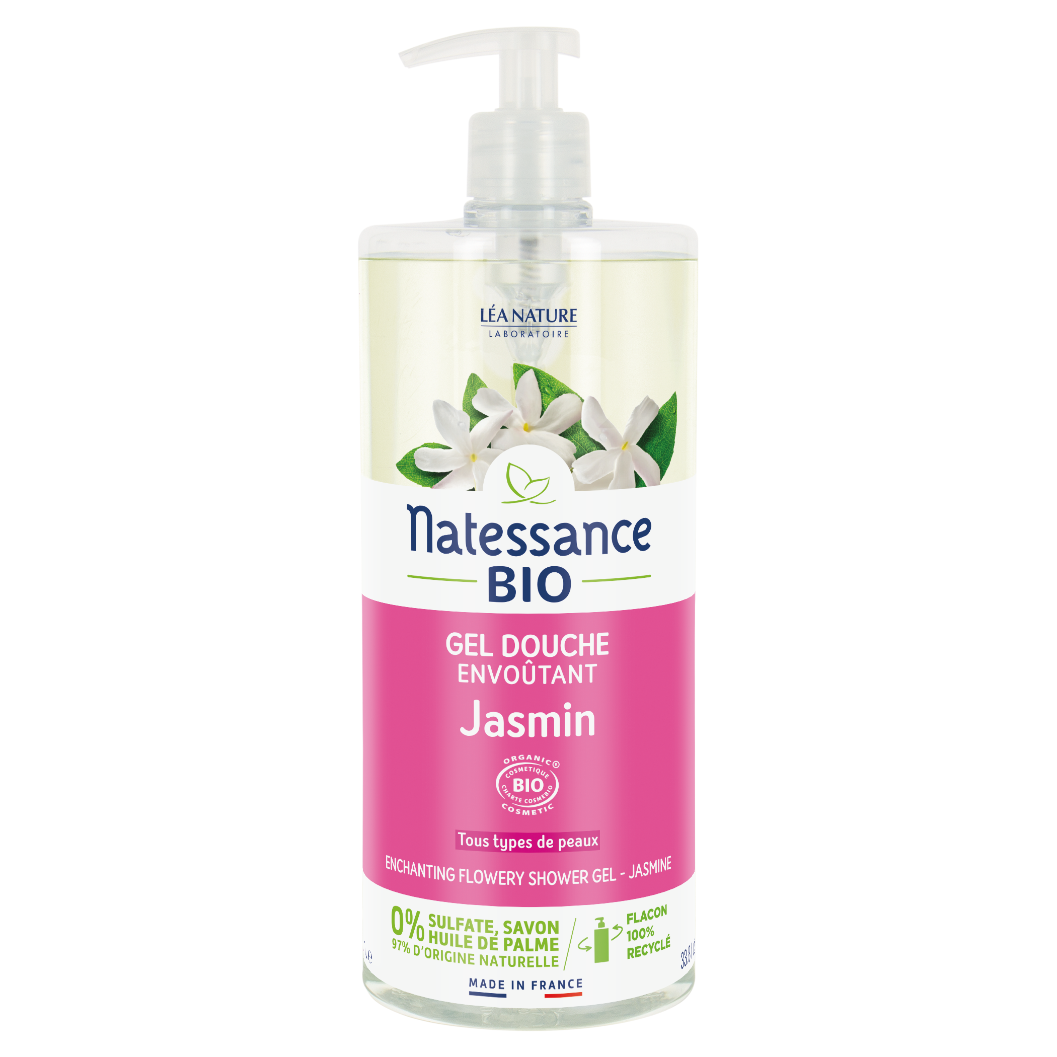 Gel Douche Au Jasmin Bio Lea Nature Le Gel Douche D' - vue 2