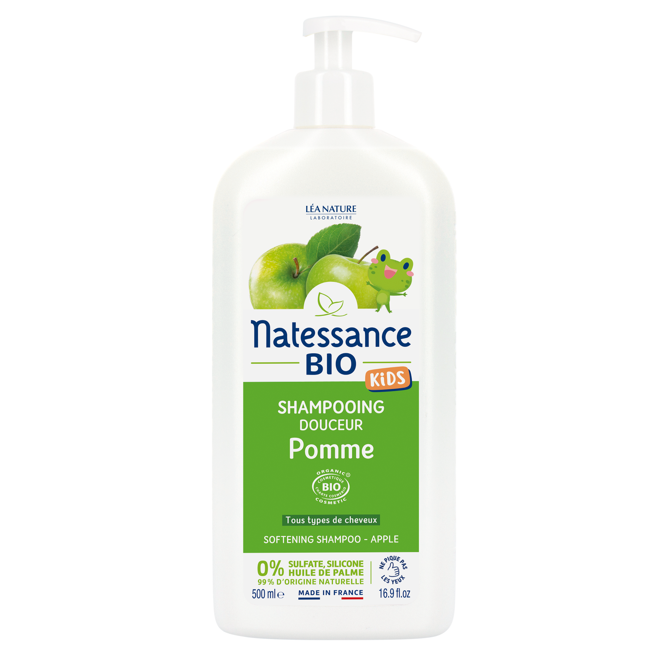 Shampooing Kids Pomme Bio 500ml
