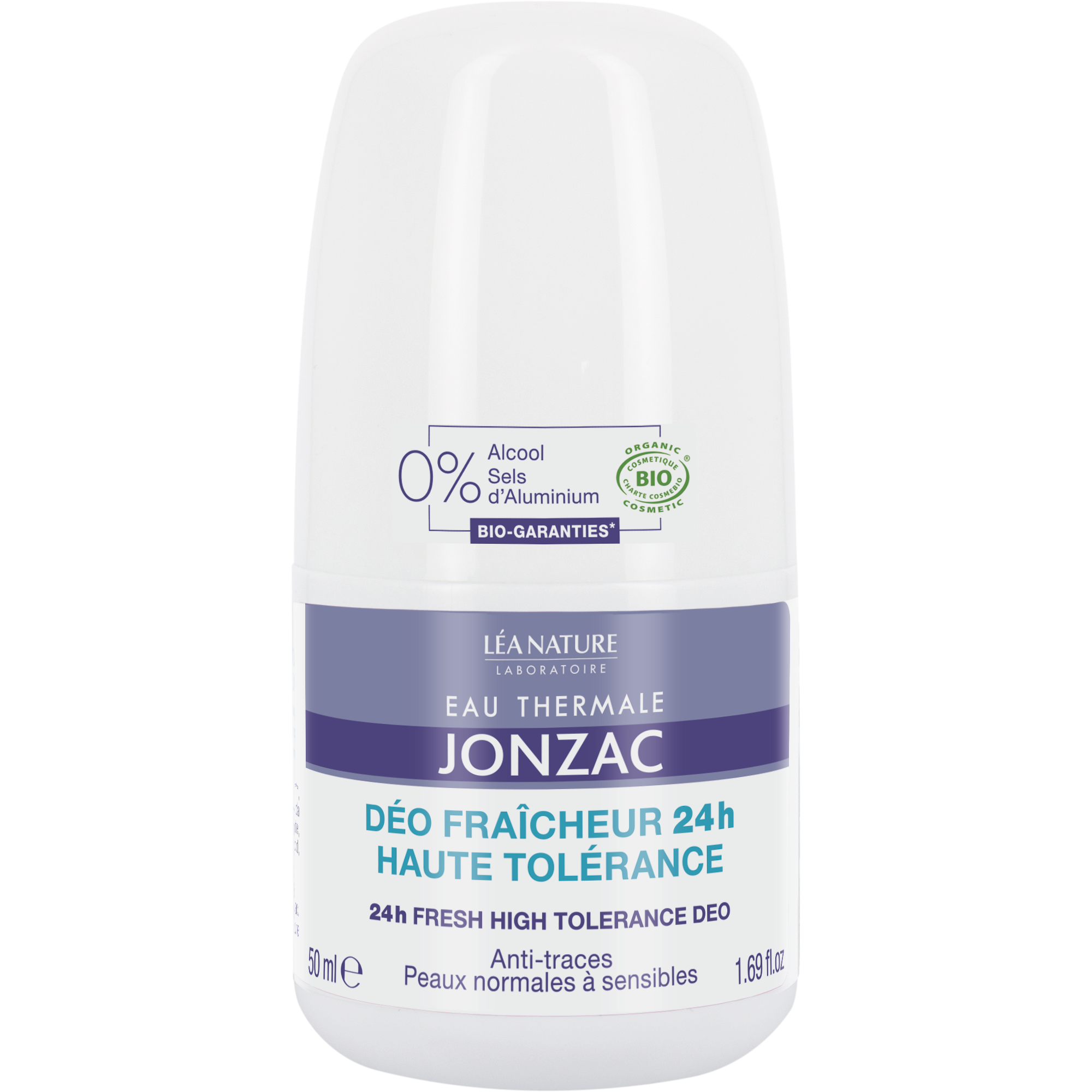 Déodorant Anti traces Jonzac Bio Lea Nature Le Roll on