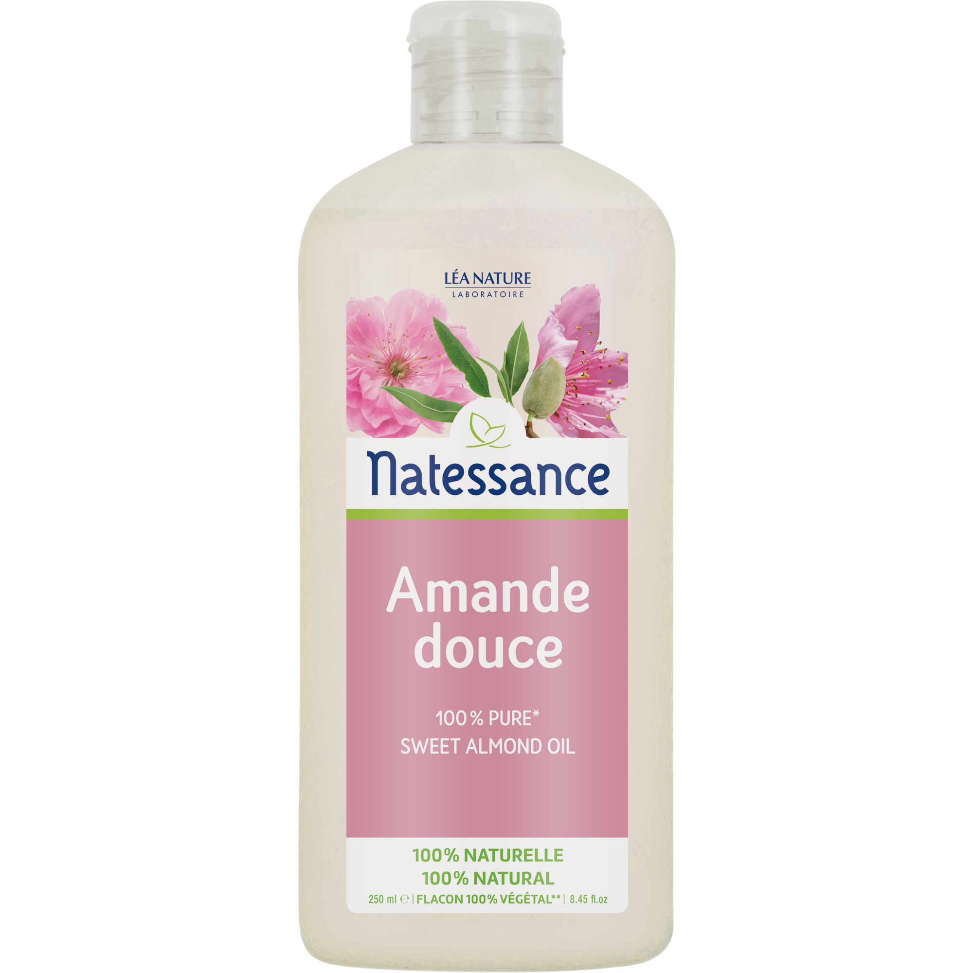 Huile Corps Amande Douce Lea Nature Le Flacon De 250ml