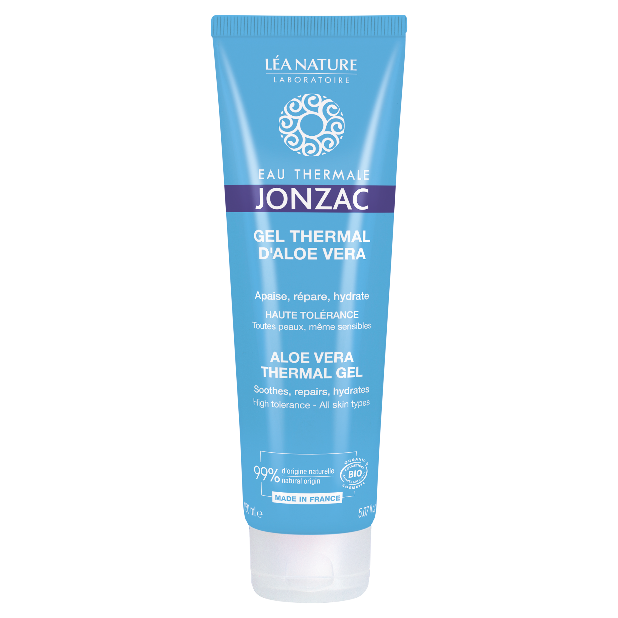 Jonzac gel thermal aloé vera bio hypoallergénique 150ml - vue 2
