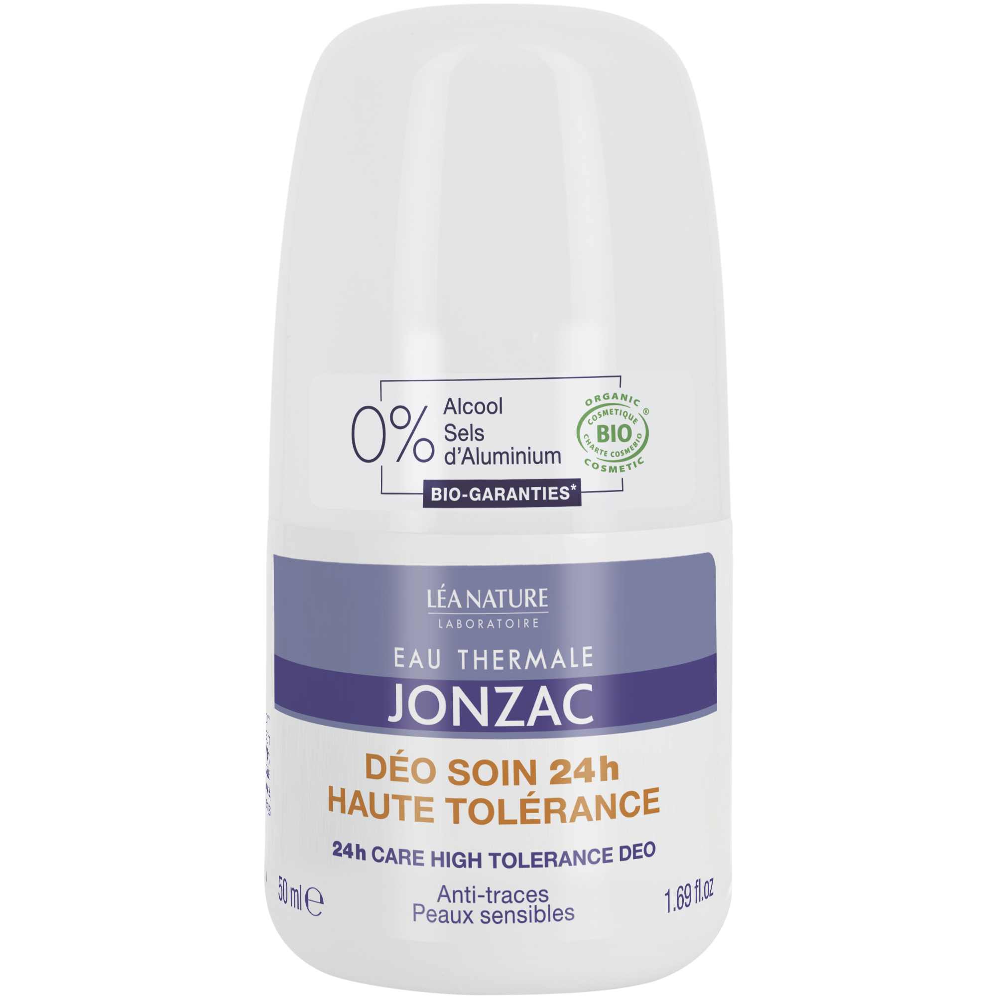 Eau thermale jonzac déo soin haute tolérance 24h 50ml - vue 2