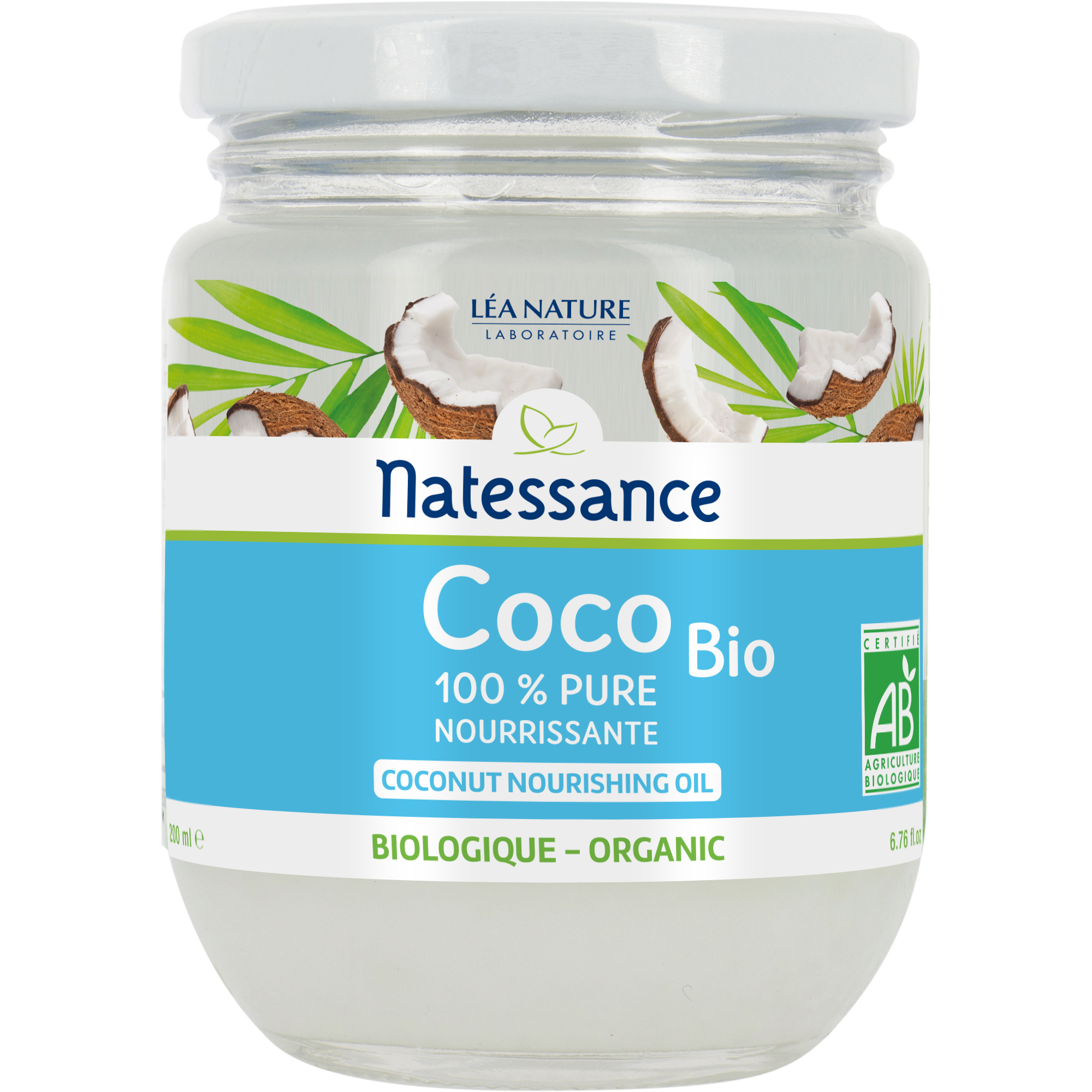 Huile de coco bio 200ml