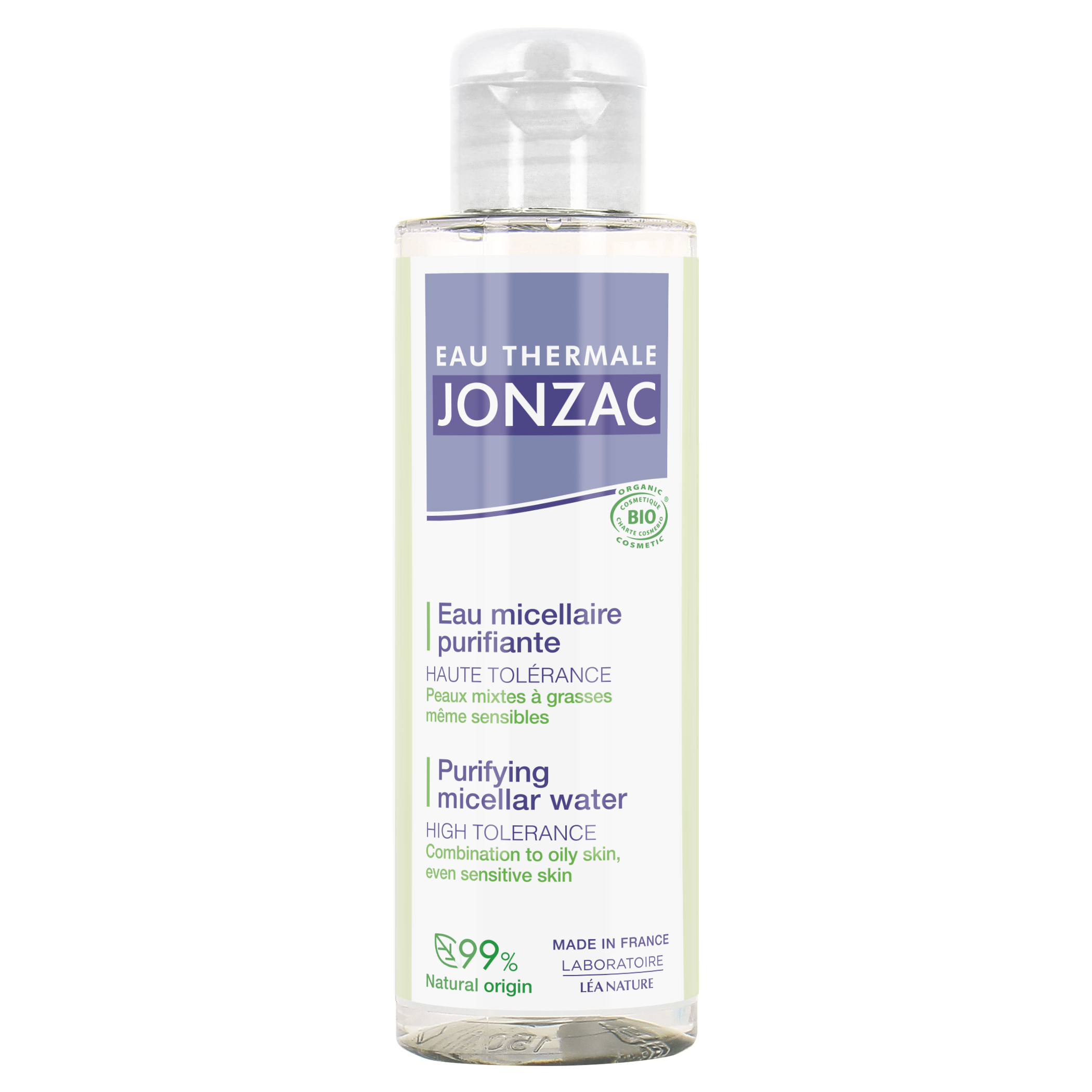 Eau Micellaire Purifiante 0% Alcool Bio Eau Thermale Jonzac Le Flacon De 100ml - vue 2