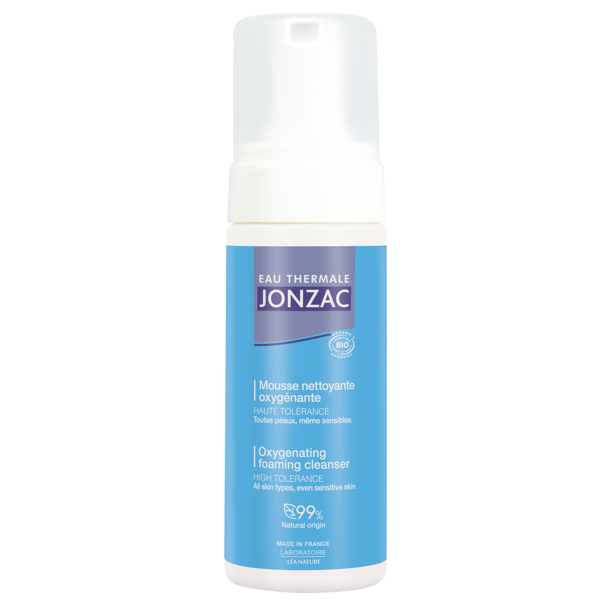 Mousse Nettoyante Oxygénante Haute Tolérance Eau Thermale Jonzac Le Flacon De 150ml