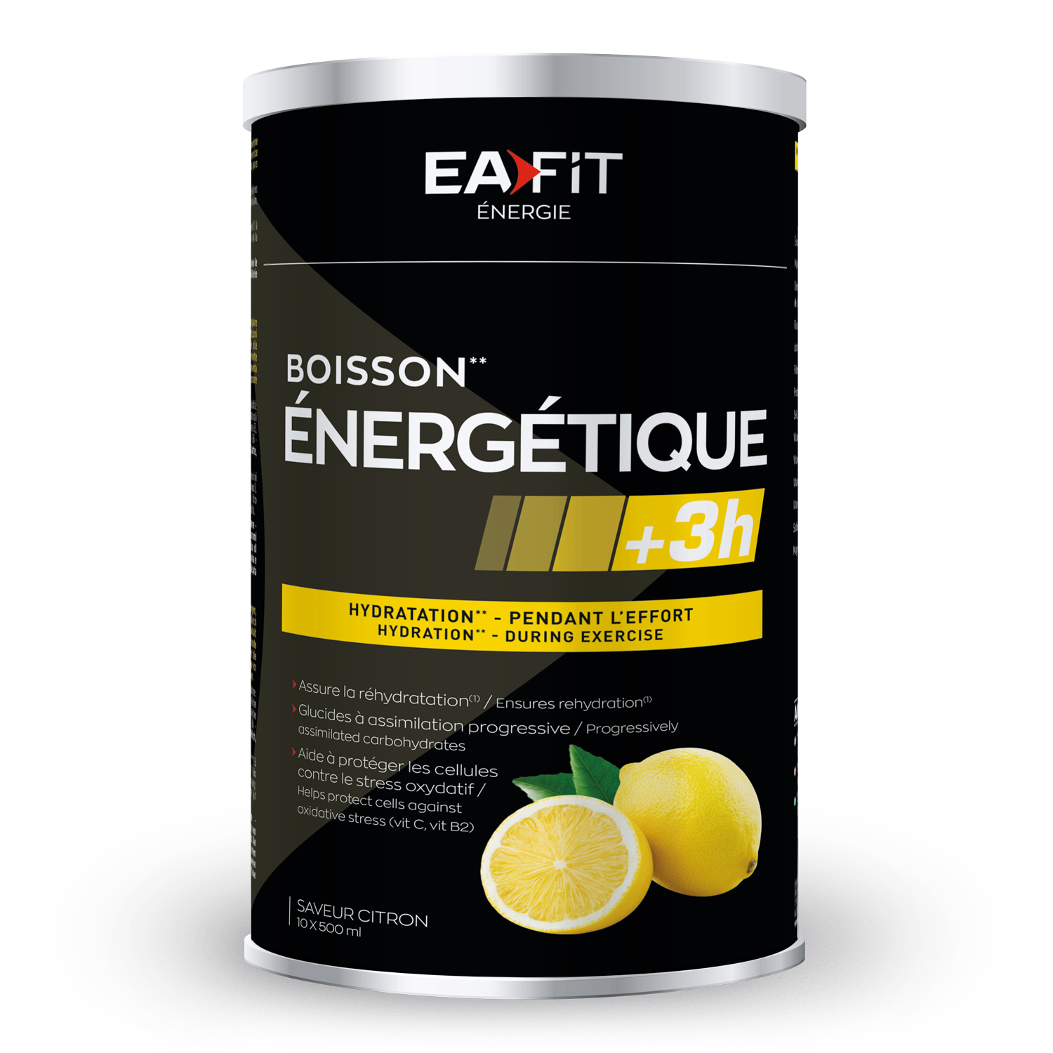 Eafit Boisson Énergétique +3h Goût Citron