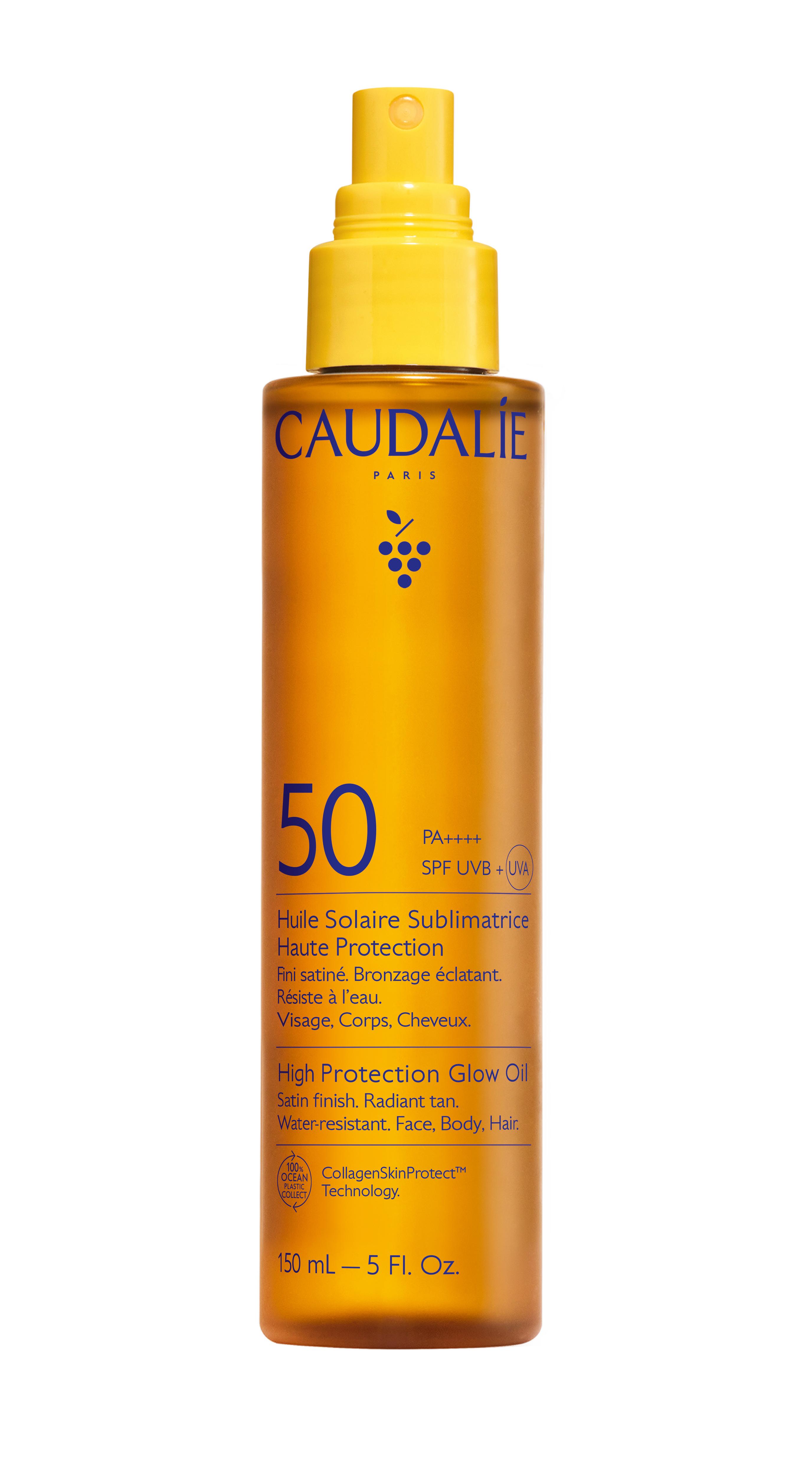 Caudalie Huile Solaire Sublimatrice SPF50 150 ml - vue 1