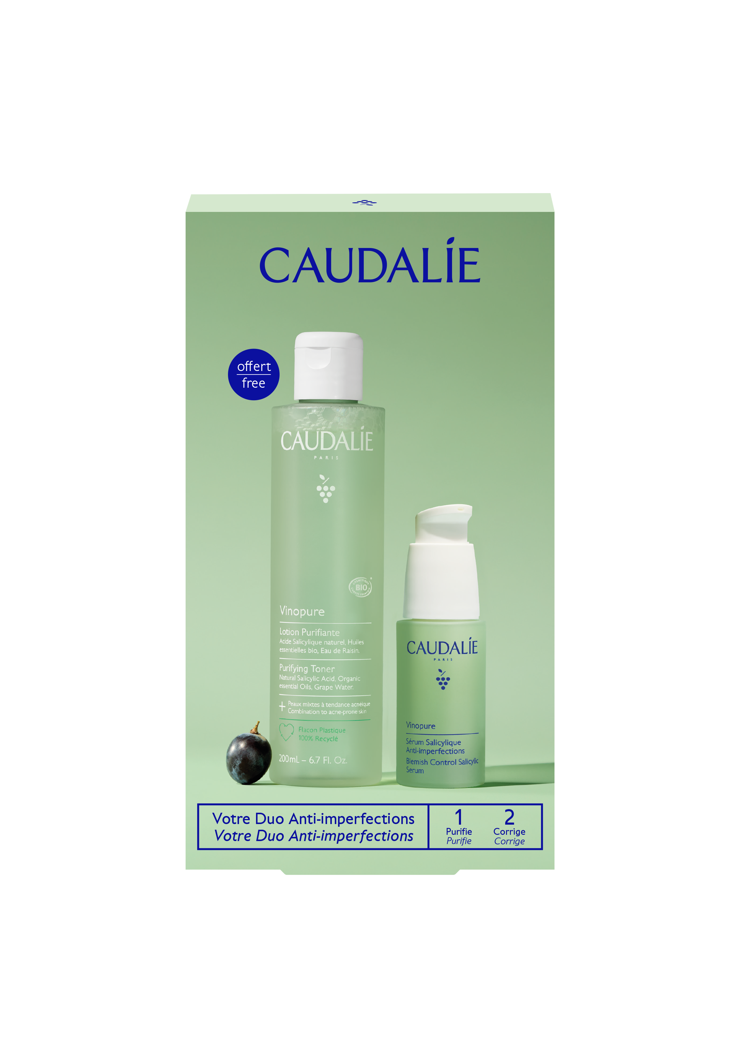 Étui anti imperfections Vinopure Duo 2 pièces - vue 2