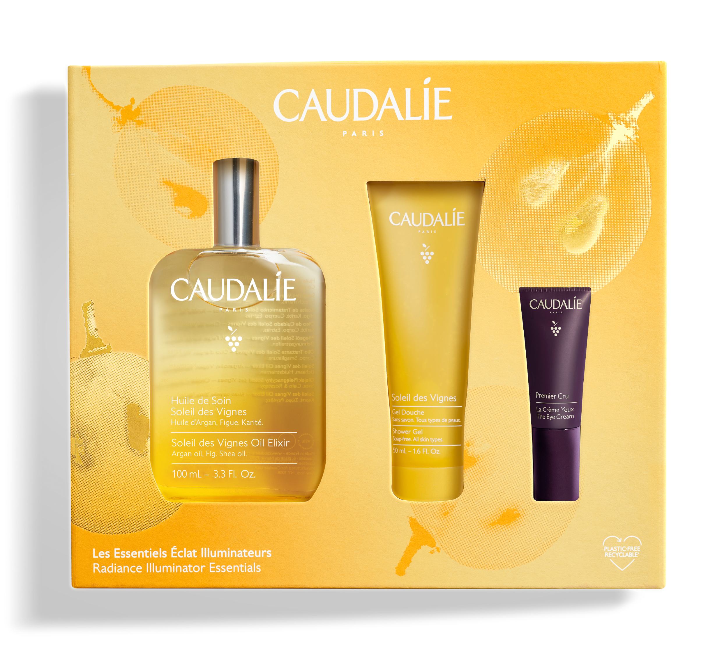 Coffret Huile Soin Soleil des Vignes - Noël 2023