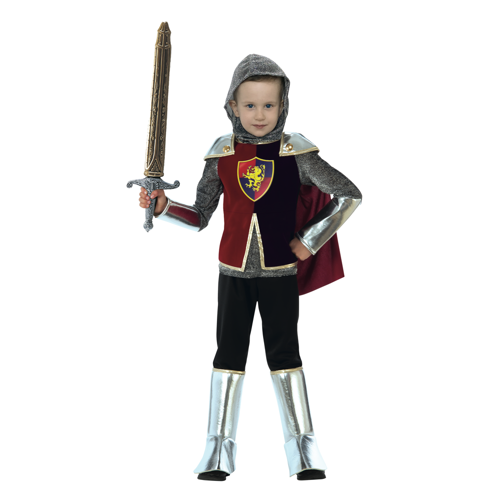 Costume de Chevalier pour Enfants, Ensemble de 4 pièces, Armure Chevalier médiéval Comprenant Un Casque, Un Bouclier, Une épée et Une Armure, Costumes d'habillage pour Enfants pour Halloween, cos Costume de Chevalier pour Enfants, Ensemble de 4 pièces, Armure Chevalier médiéval Comprenant Un Casque, Un Bouclier, Une épée et Une Armure, Costumes d'habillage pour Enfants pour Halloween, cos