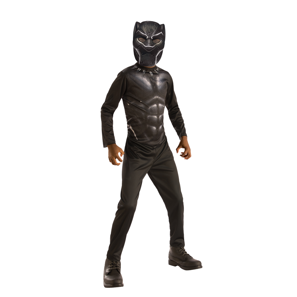 DEGUISEMENT BLACK PANTHER /MASQUE 3-4 ans