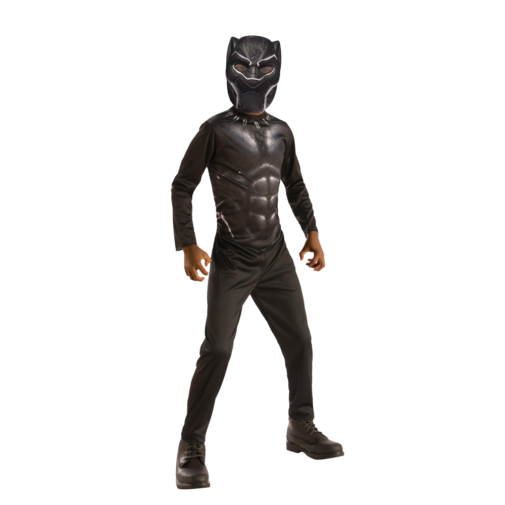 DEGUISEMENT BLACK PANTHER /MASQUE 5-6 ans