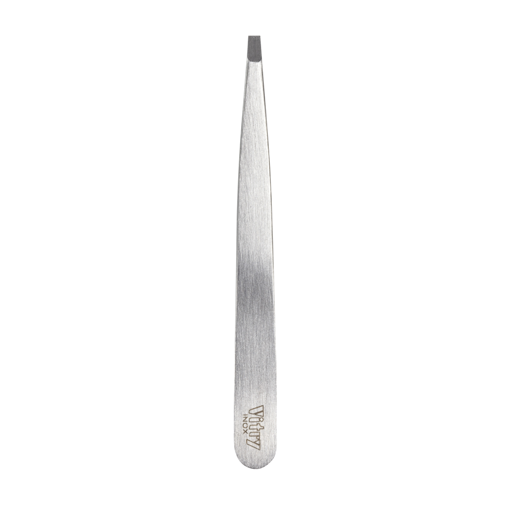 Pince à Epiler Professionnelle Mors Crabe Satinée