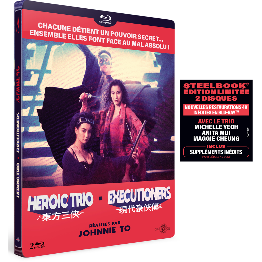 Johnnie To - 2 films : Heroic Trio + Executioners