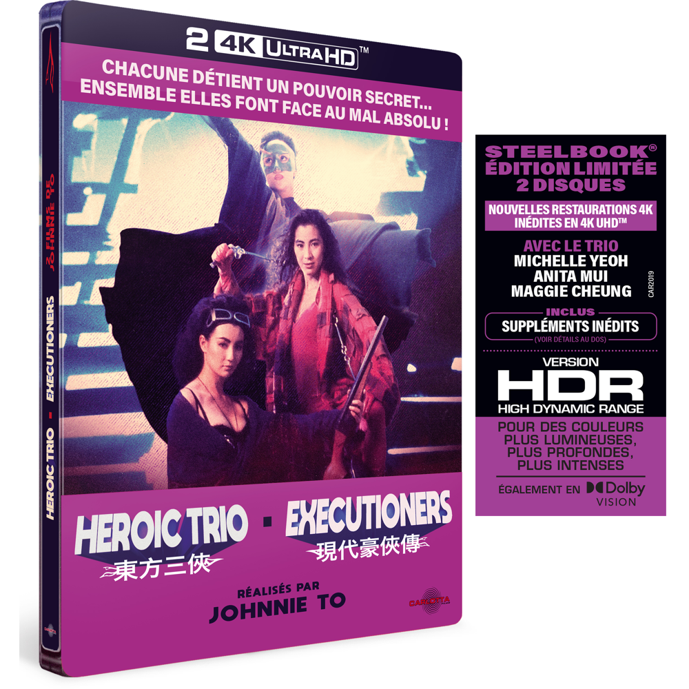 Johnnie To - 2 films : Heroic Trio + Executioners