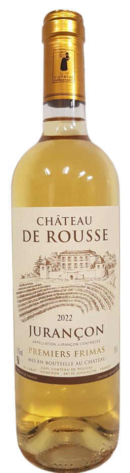 Château de Rousse Cuvée Premiers Frimas, 2022 - Jurançon AOP - Blanc Moelleux - 75 cl