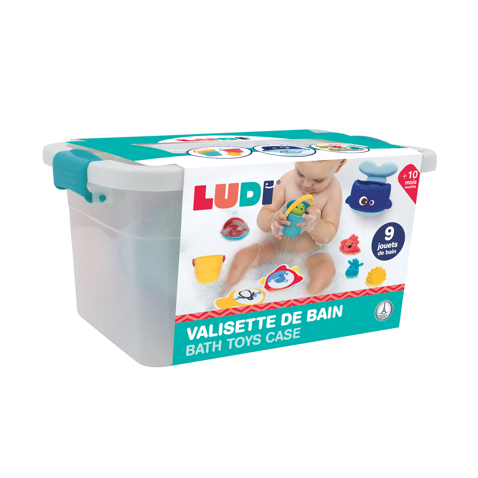VTech Baby - Jouets de bain - Coffret de bain empilo rigol'eau