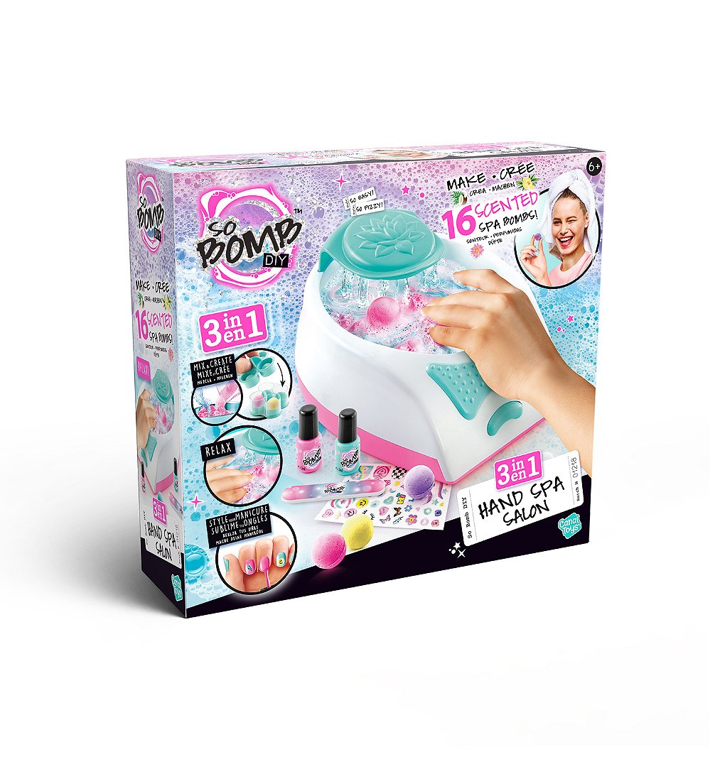 Canal Toys So Bomb Salon de Spa pour les Mains 3 en 1 BBD 050