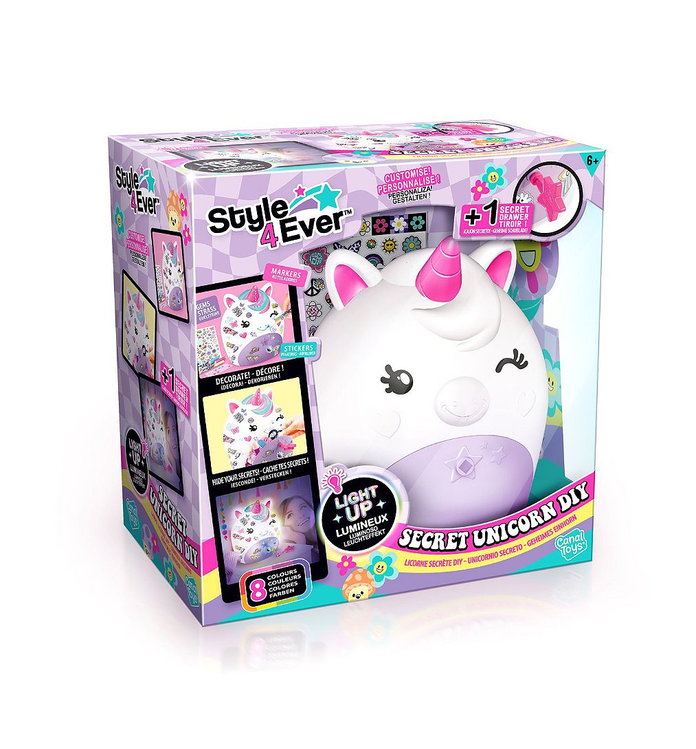 Lampe Licorne Secrète Deco DIY