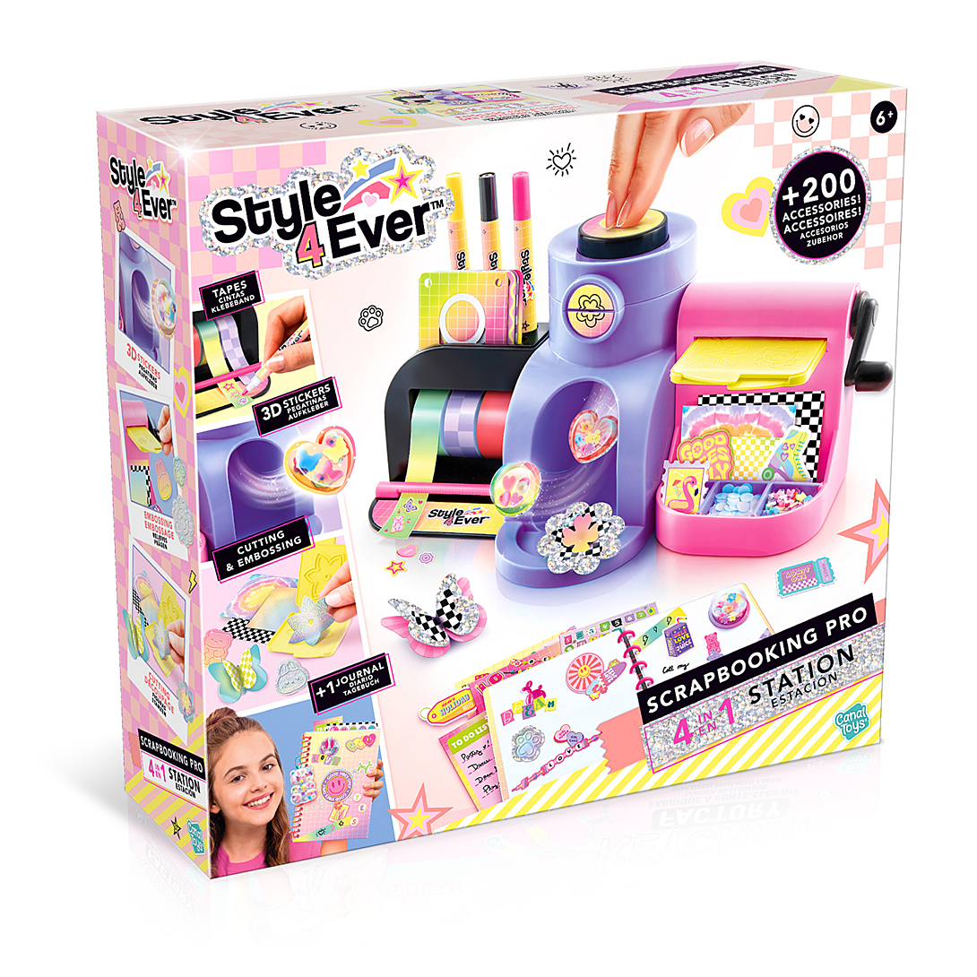 Jeu créatif Canal Toys Studio de Scrapbooking 4 en 1 Pro - vue 2