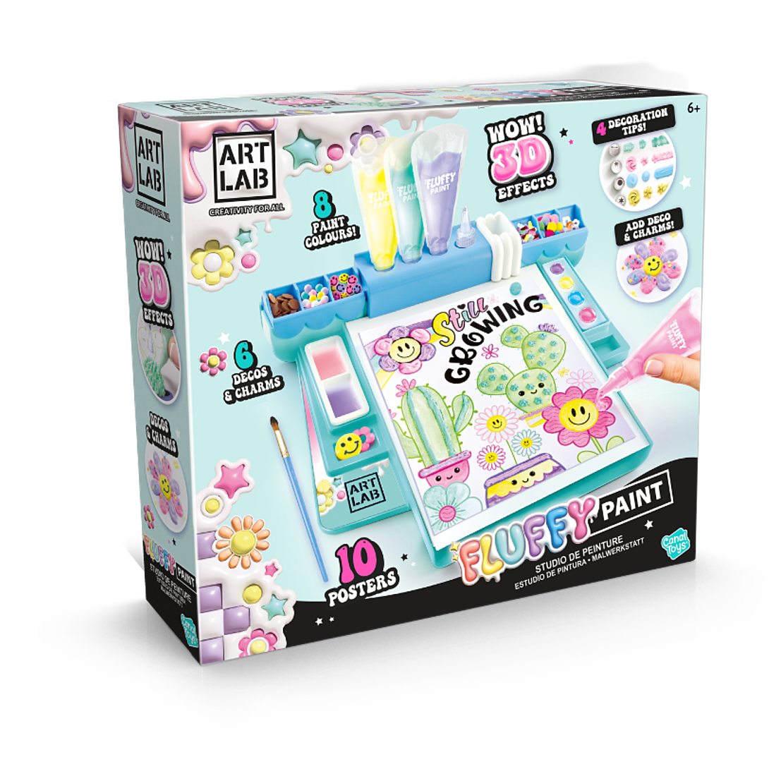 Canal Toys Art Lab Studio de Peinture Fluffy Paint ART 017 - vue 2