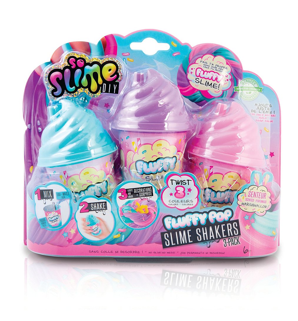 Crée Ta Slime Fluffy So Slime La Boite