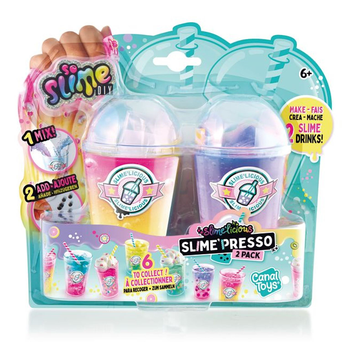Slime Canal Toys SSC 253 – Pack de 2 Pots Slime'presso à Créer