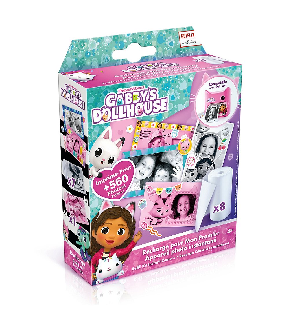 Recharge pour Mon Premier Appareil Photo Instantané Gabby et la Maison Magique