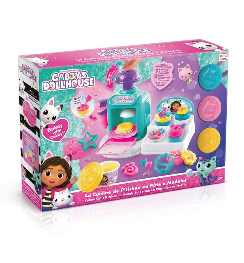 Gabby et la Maison Magique La Cuisine de P'tichou en Pâte à Modeler