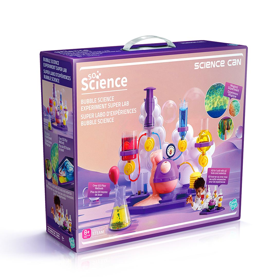 Super Labo d'Expériences Bubble Science