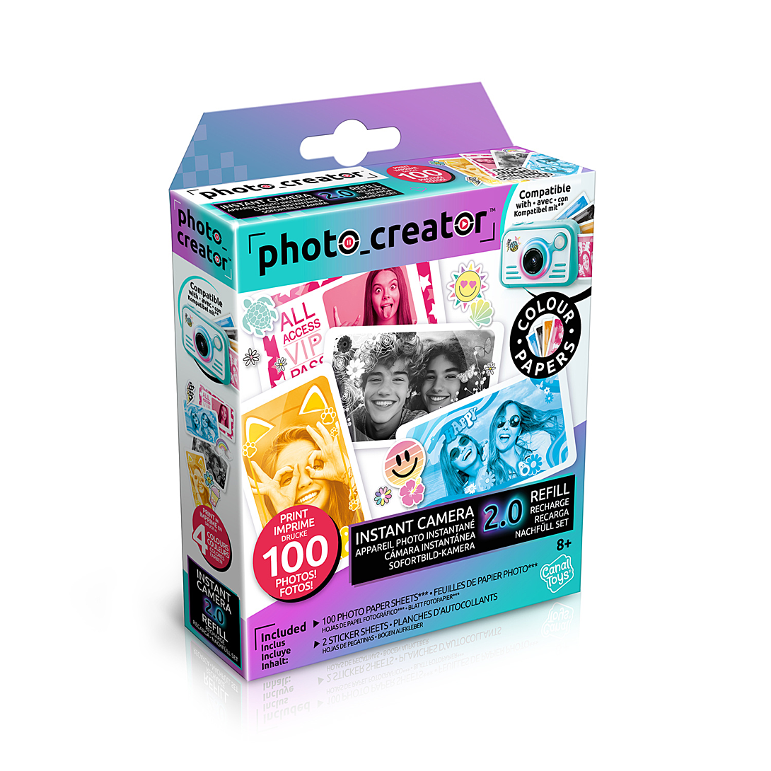 Kit de recharge avec papier photo Canal Toys pour Appareil photo 2.0 - vue 2