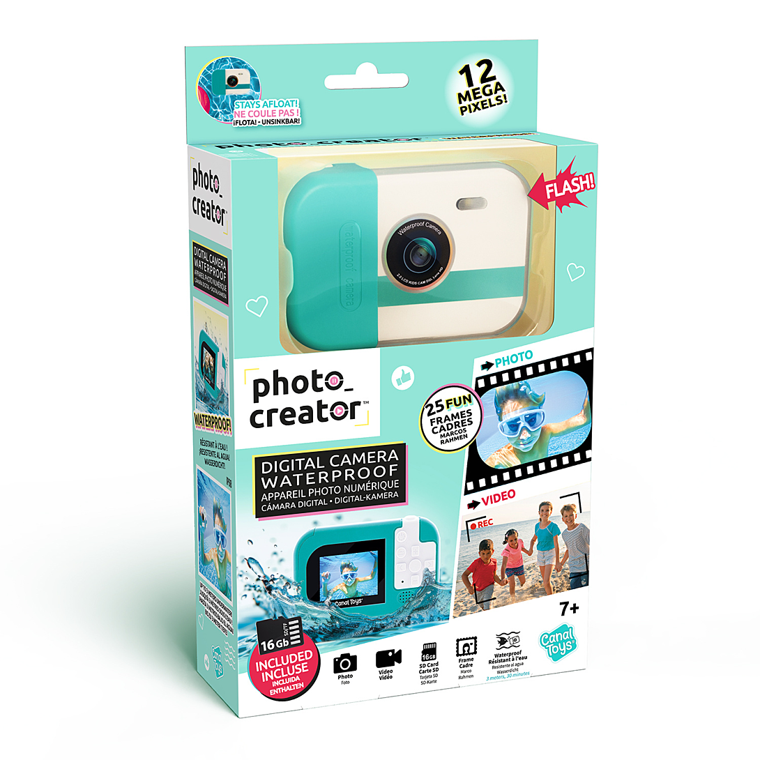 Appareil Photo Étanche Canal Toys CLK 079 – Waterproof jusqu’à 3m avec Carte SD 16Go