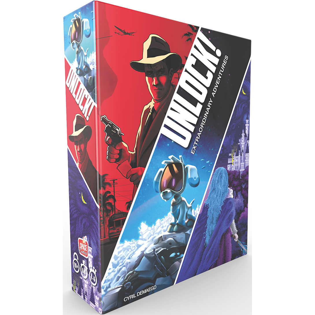 Unlock! Extraordinary Adventures Asmodee - vue 8