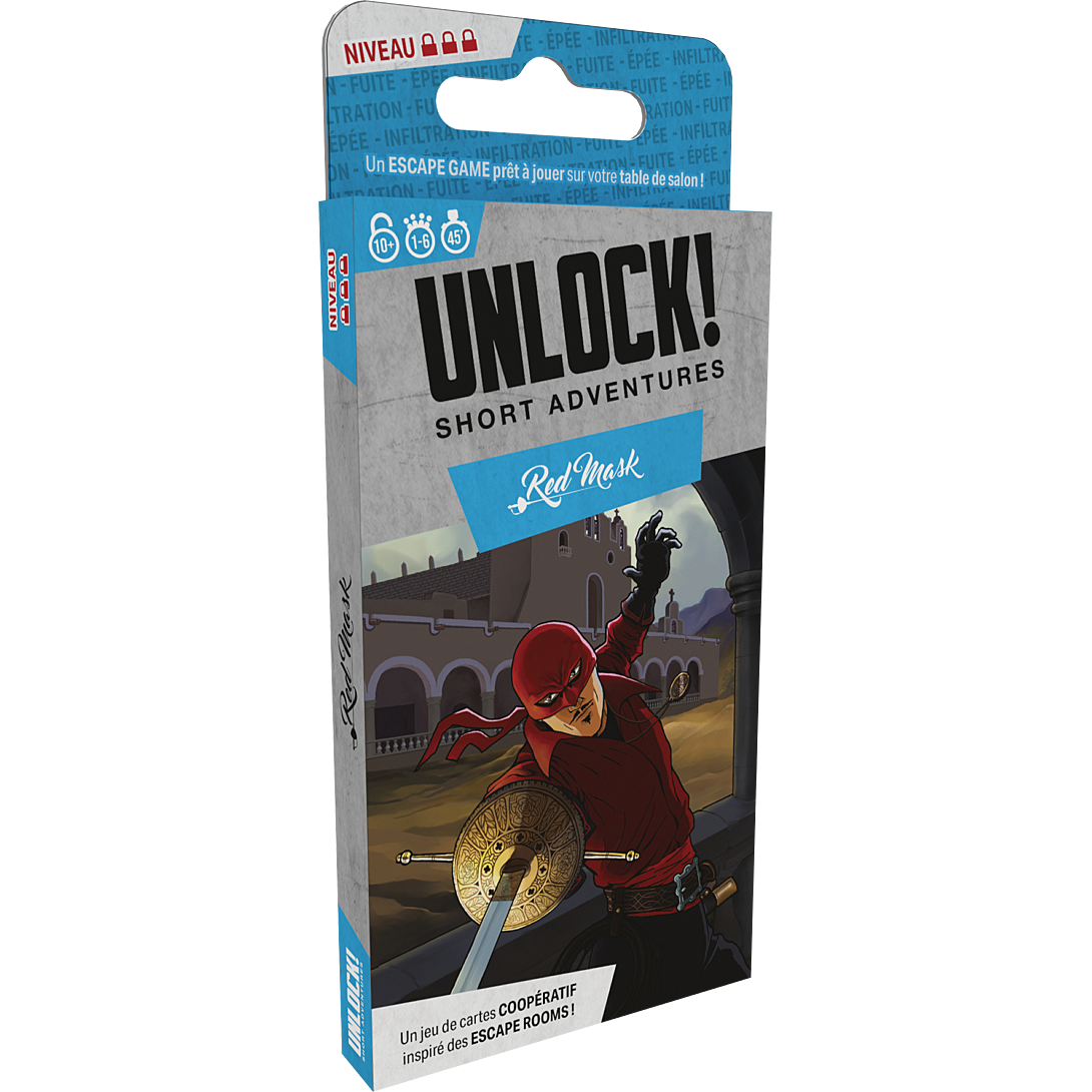 Unlock! Short Adventures : Mask Asmodee - vue 6