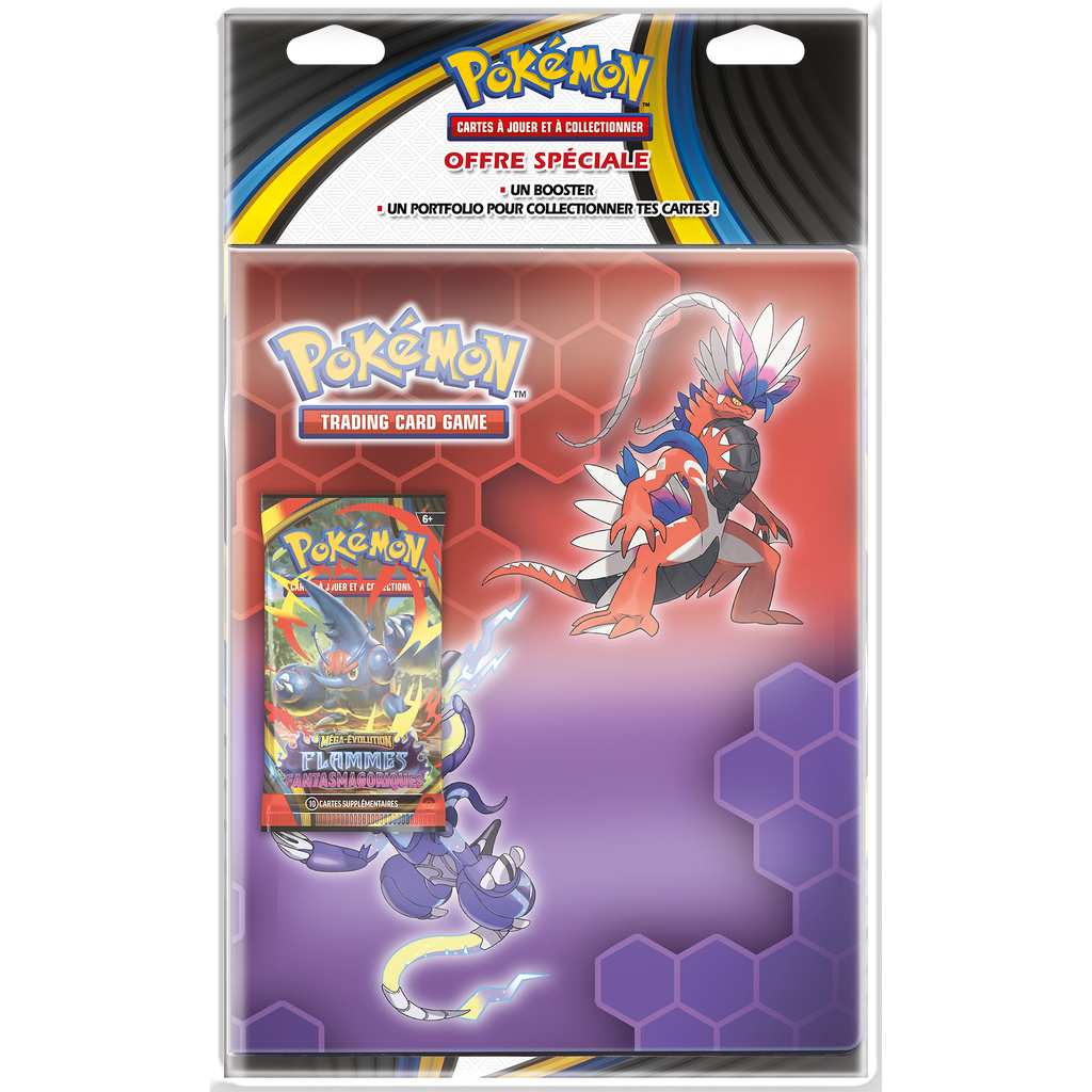 Carte à collectionner Pokémon EV12 Pack Portfolio et Booster Modèle aléatoire - vue 2