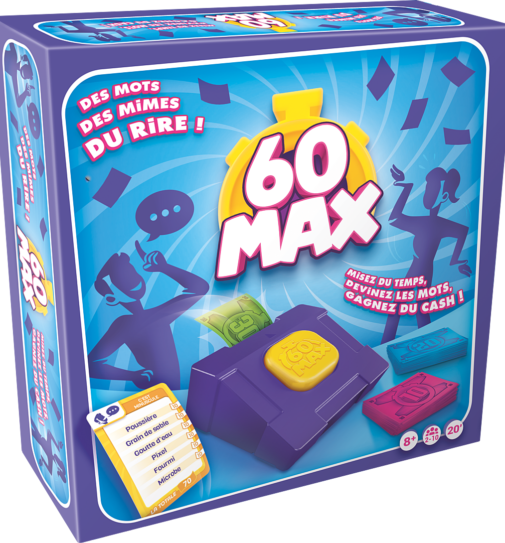 Jeu d'ambiance Asmodee 60 Max - vue 10