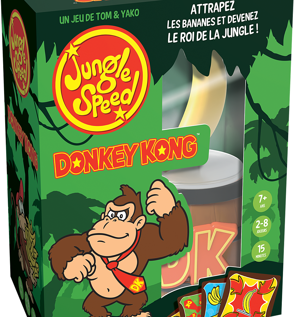 Jeu d'ambiance Asmodee Jungle Speed : Donkey Kong - vue 8