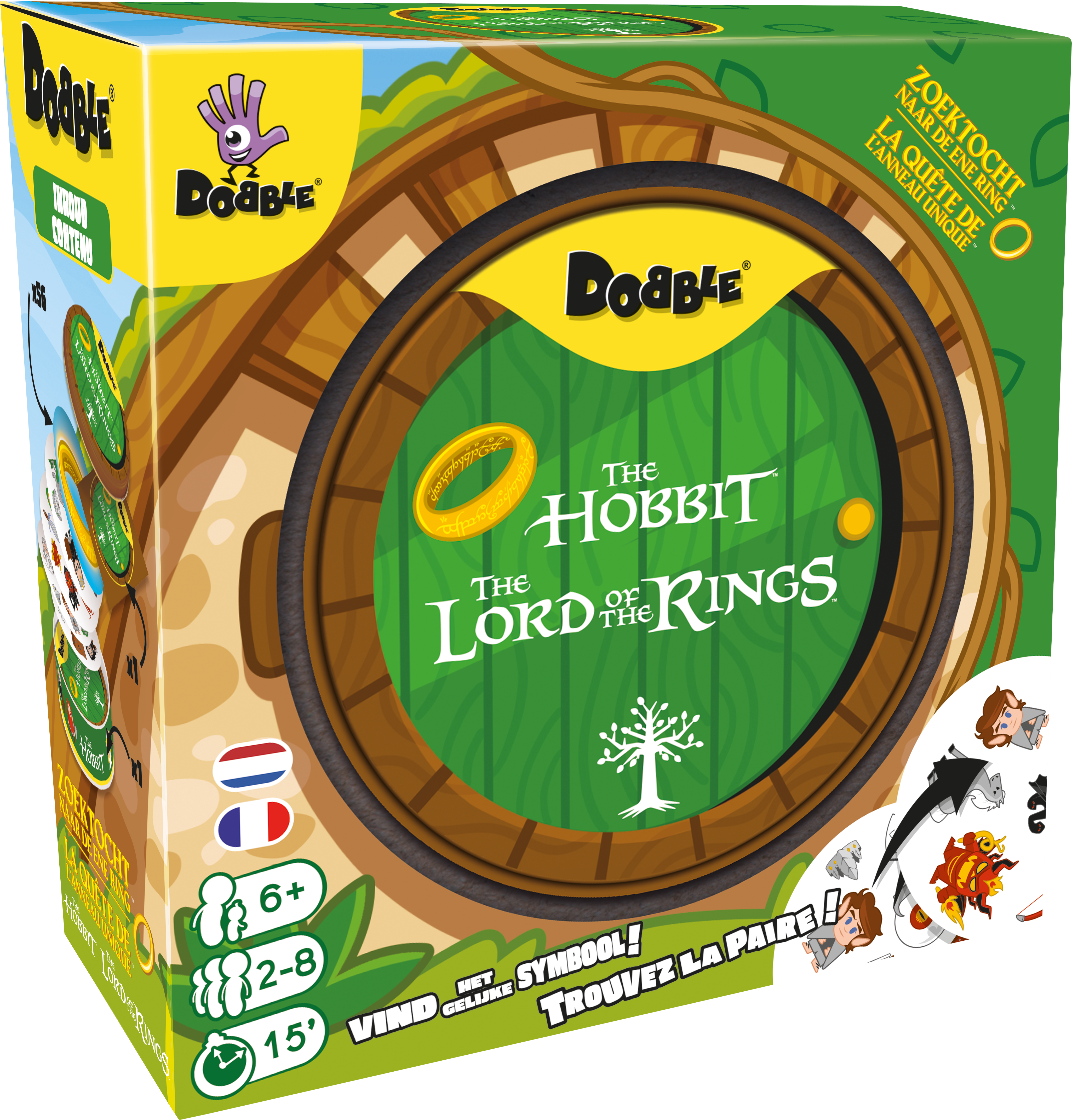Dobble : Seigneur des Anneaux - Le Hobbit