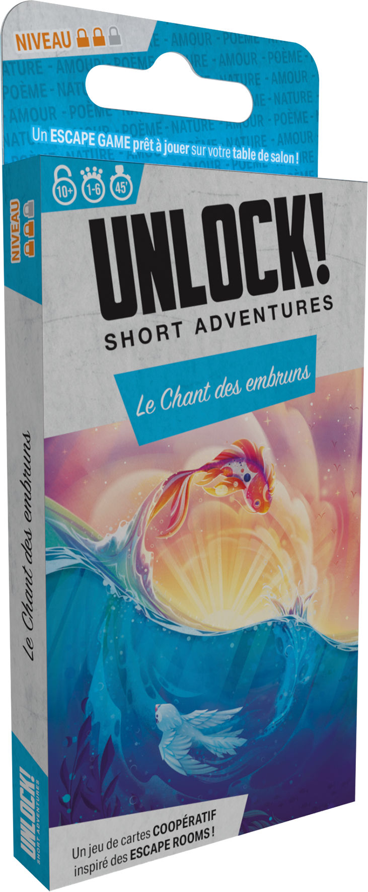 Jeu D'Escape Game Asmodee Unlock! Short 11 Le Chant Des Embruns – Coopératif, 1 À 6 Joueurs, 40 Min - vue 10