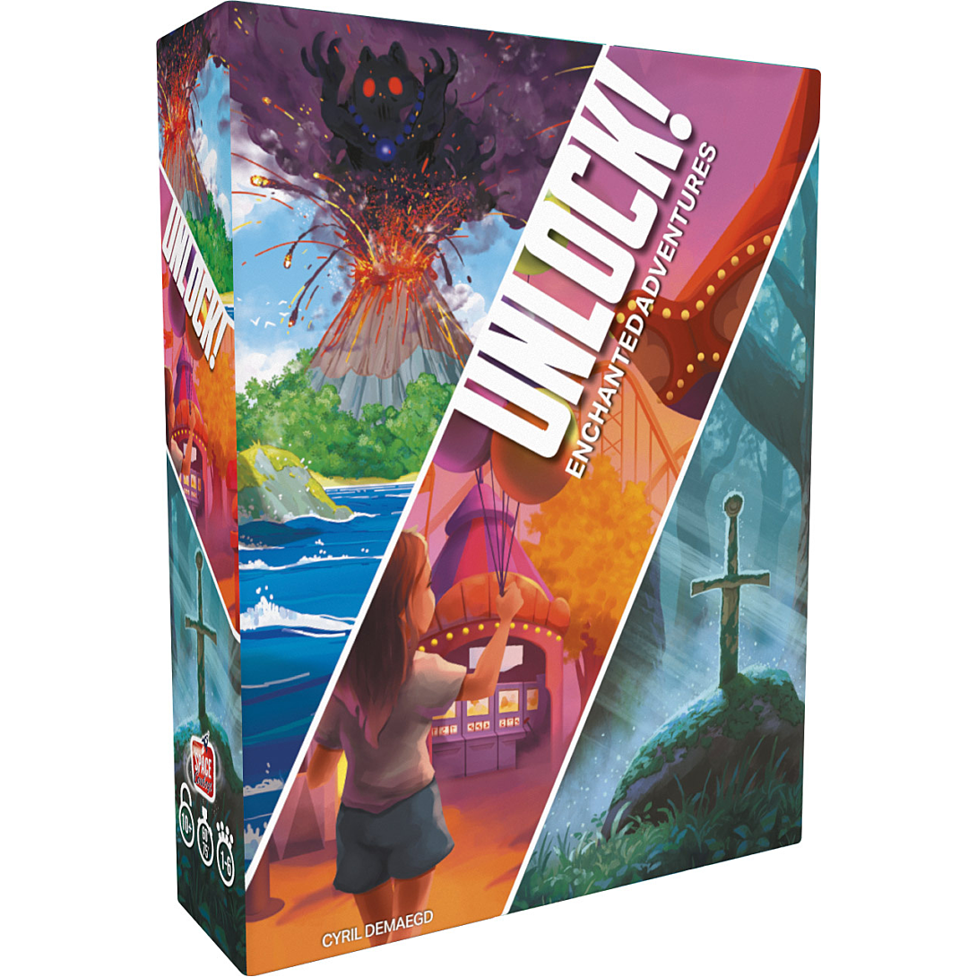 Jeu D'Escape Game Asmodee Unlock! Enchanted Adventures – 3 Aventures, 1-6 Joueurs - vue 9
