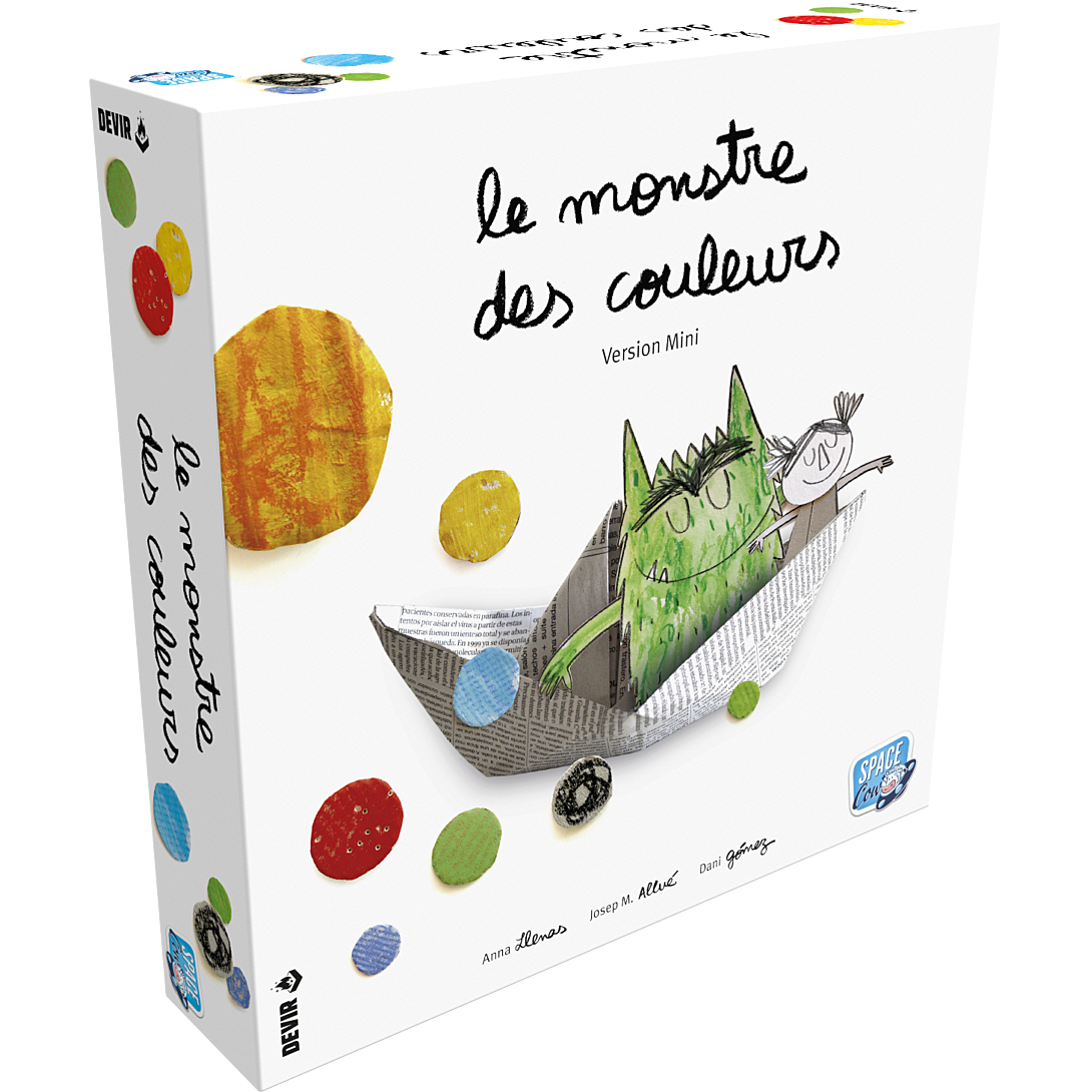 Jeu Coopératif Asmodee Le Monstre Des Couleurs Mini SCOCMT0101FR – Éducatif Dès 3 Ans - vue 7