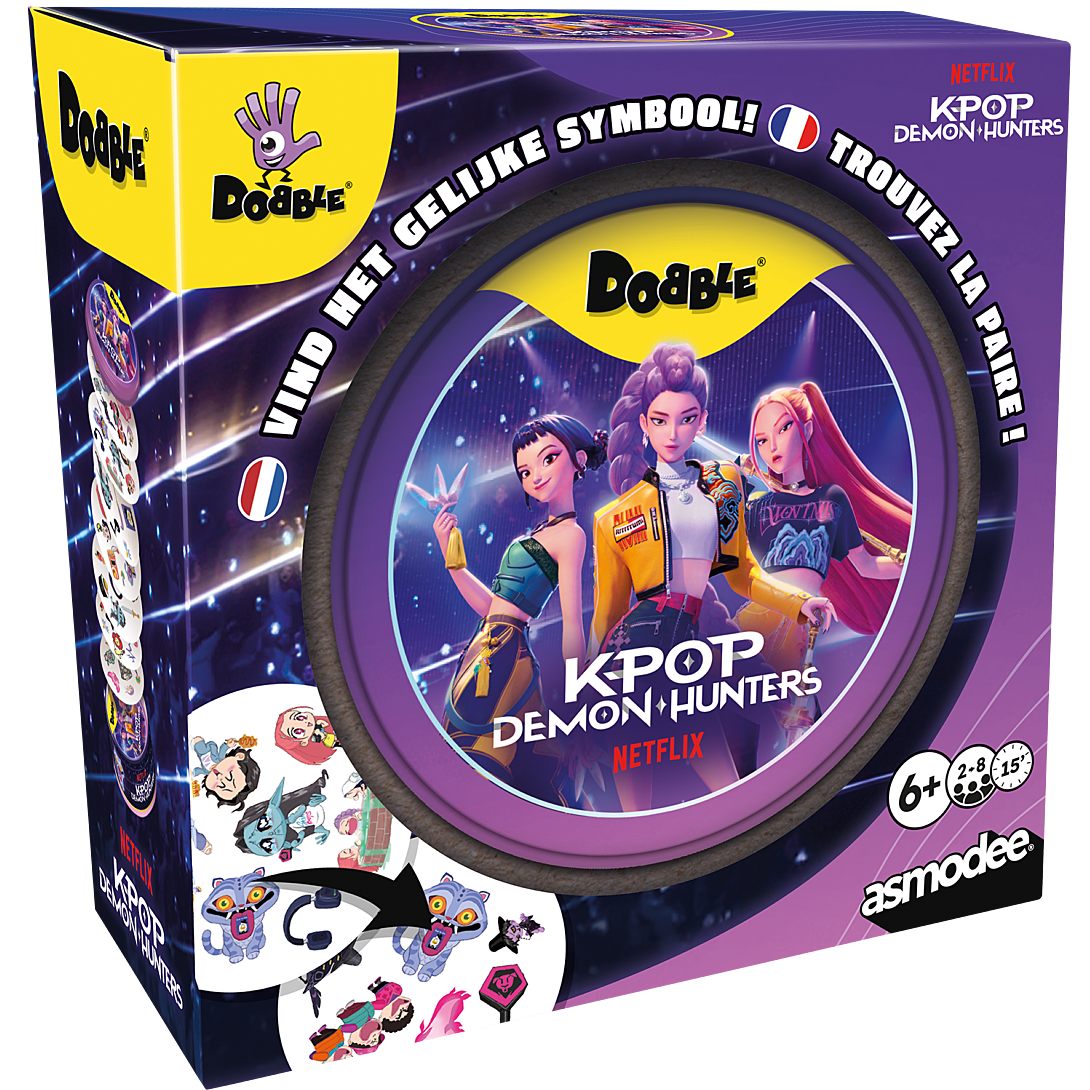 Jeu d'ambiance Asmodee Dobble K Pop Demon Hunters