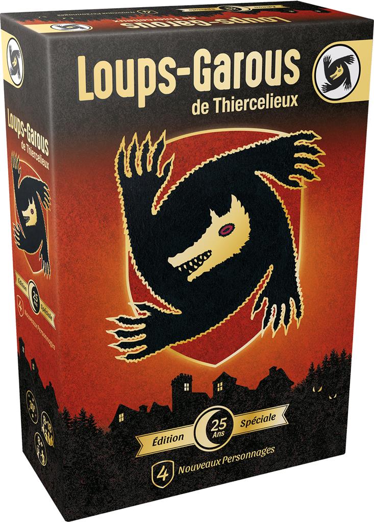 Jeu d'ambiance Asmodee Loups Garous de Thiercelieux Edition 25ème anniversaire - vue 7
