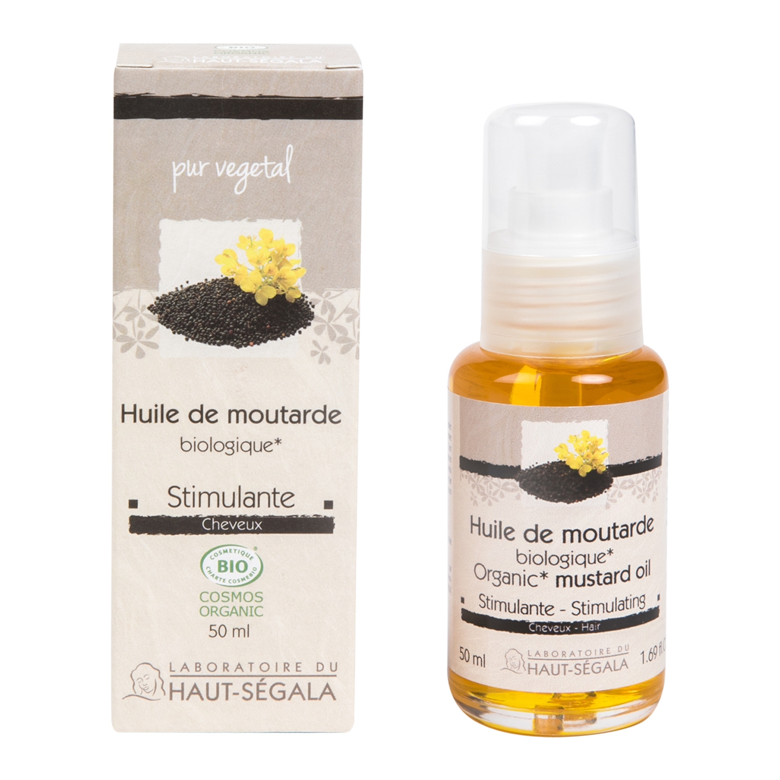 Huile végétale de bio 50ml - vue 2