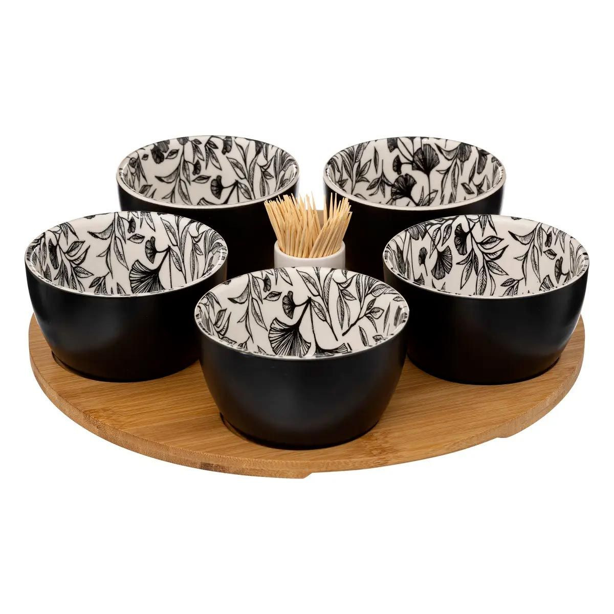 Plateau De Présentation 2 Niveaux Paris Prix – Bois Naturel – Forme Tronc Rond 42 Cm